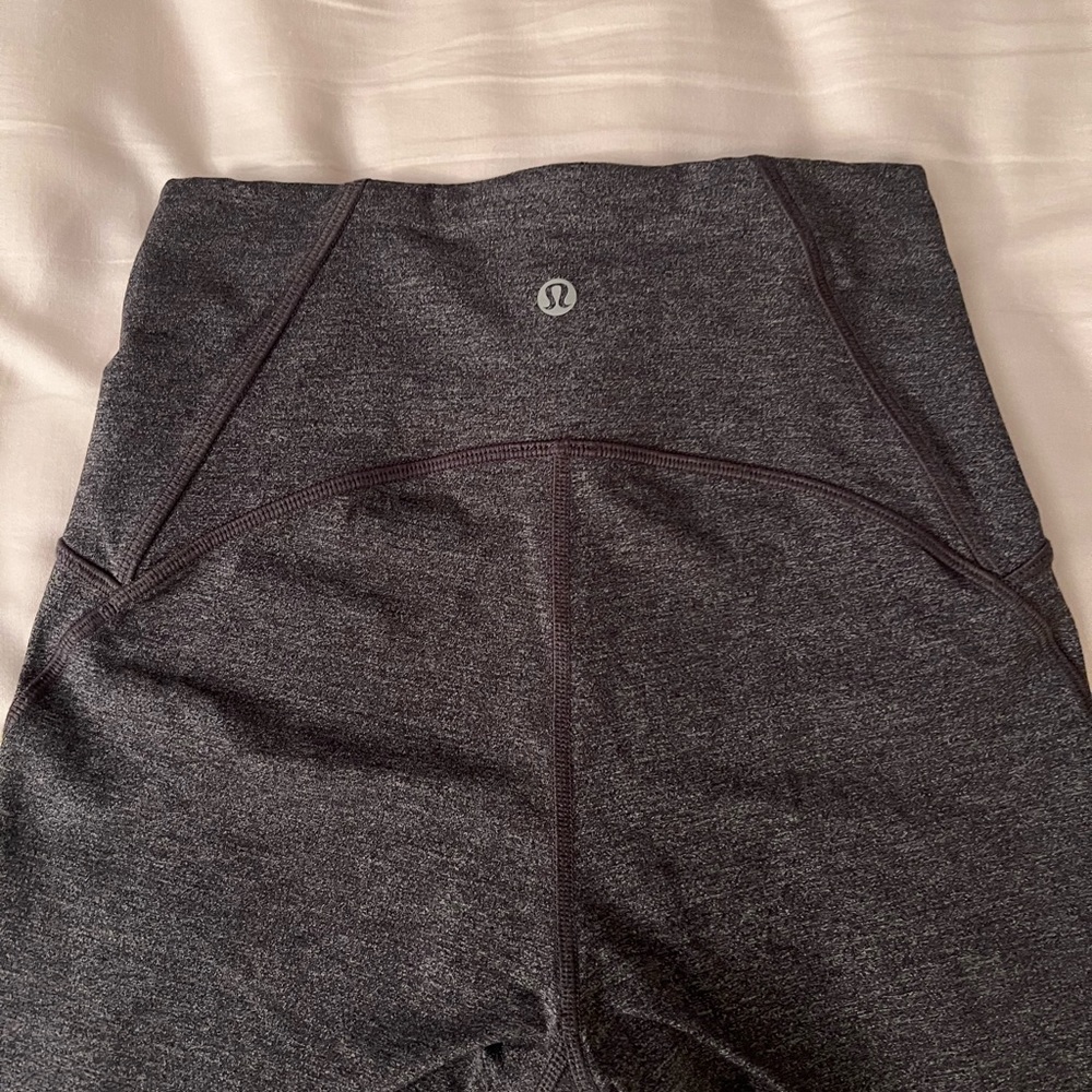 Grey Lululemon Leggings, Size: 4